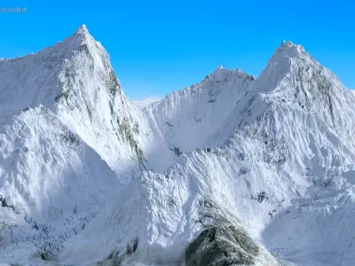 Everest 3D model
