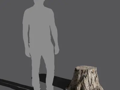  Short Cut Old Bare Stump Model 