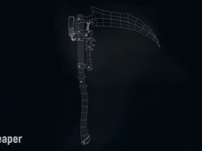 AC Manreaper Low-poly 3D model