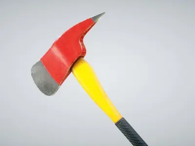 Axe Game Ready Low-poly 3D model buy
