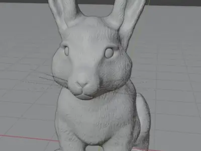 Rabbit 3D model buy
