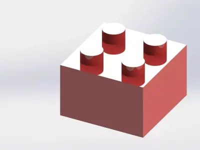 back brick 3D model