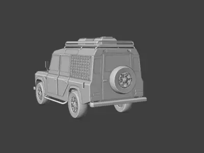Offroad Vehicle Free low-poly 3D model