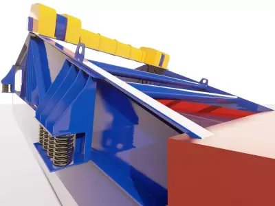 banana screen 3D Model 3D model