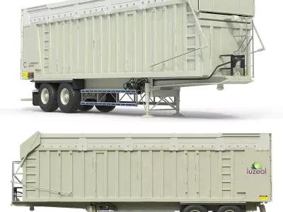 37A LuzealTrailer Low-poly 3D model