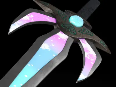 si fi sword 02 3D model