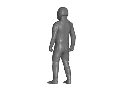 astronaut spacesuit 3D model