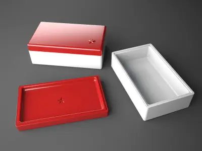 Gift box 3D model purchase