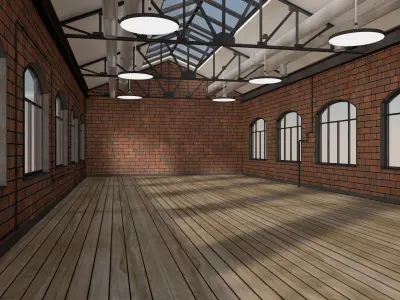 Loft Office 3D model purchase
