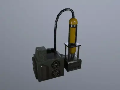 Sci-Fi Asset Low-poly 3D model purchase