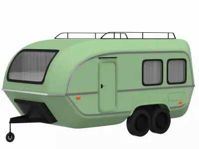 Caravan 02 3D model
