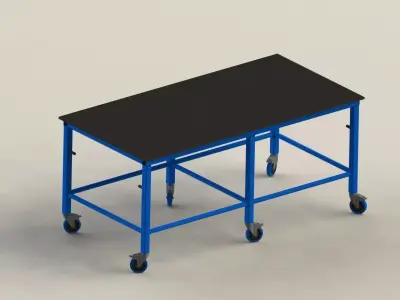 Welding Table Free 3D model