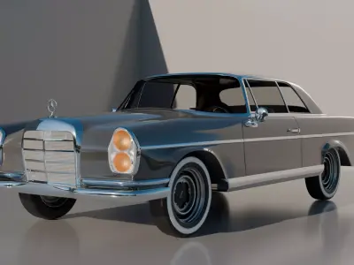 Mercedes W112 Free 3D model
