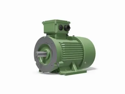 112M B34b Top IEC electric motor - 3D CAD model 3D model
