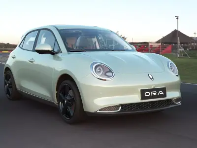 2025 GWM ORA 03 with lowpoly interior 3D model