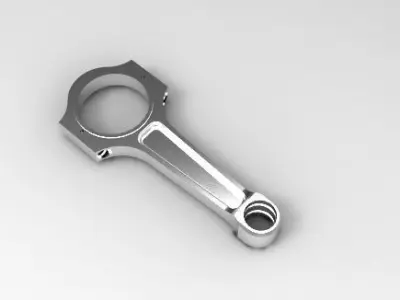 piston-rod piston rod Free 3D model