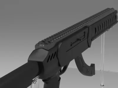 Cz 512 tactical Free low-poly 3D model