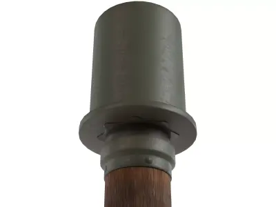 Stick Grenade Low-poly 3D model get