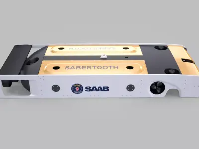 Saab Seaeye Sabertooth 3D model