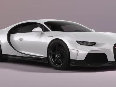 Bugatti Chiron Super Sport 3D model order