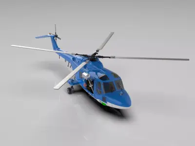 Westland Sea Lynx Mk88 3D model