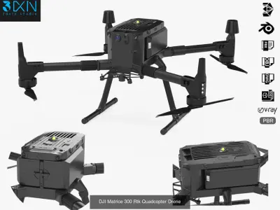 Quadcopter Drone Collection PBR Pack 