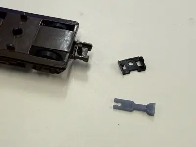 OO HO Magnetic Buckeye Couplings for Airfix Models 3D print model