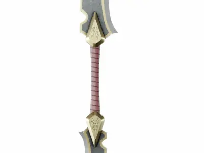 Double sword 5 3D model
