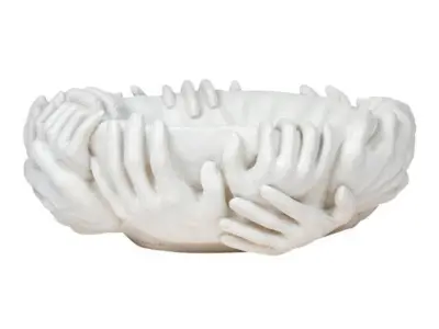 Hand sculpture bowl 3d model 3D model
