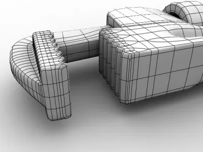 American pipewrench 3D model