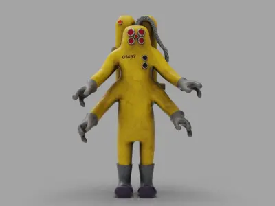 CDA Agent - Monster Inc 3D print model