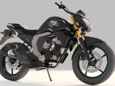 Yamaha FzFi V2 3D model
