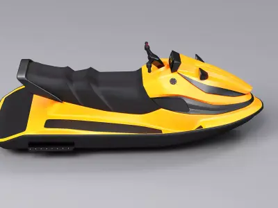 Water Scooter 3D model