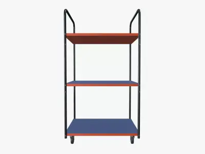 Industrial Service Cart 3D model