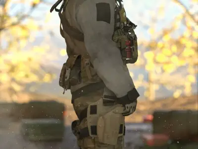 SAS Classic Remake for Genesis 9 3D model