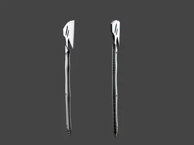 Military axe Free 3D model