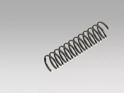 Spring Free 3D model from CGTrader