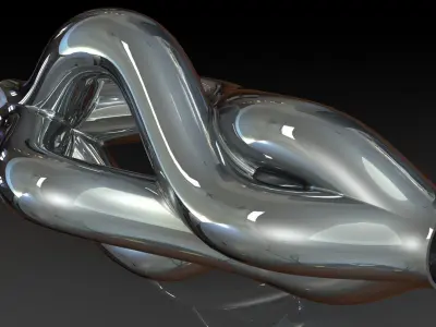 Twisting Pipes Free 3D model