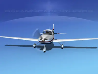 Cirrus SR22 V03 3D model