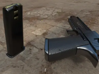 Desert Eagle 50AE 3D model