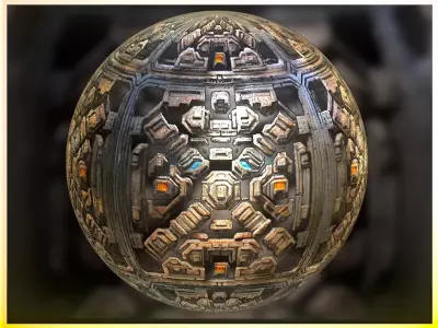 PBR Sci-Fi Seamless Realistic Material SBSAR 4k Texture 030 Texture