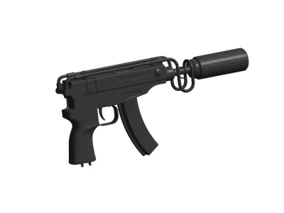 VZ 61 SKORPION 3D model purchase