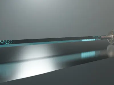 3D Game Prop- Knight Sword  Low-poly 3D model