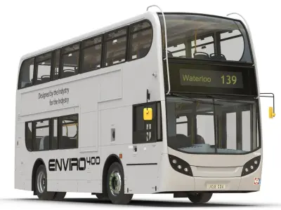Alexander Dennis Bus Enviro400 Simple Interior 3D model