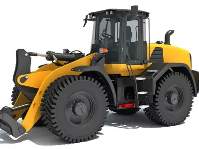 Wheel Loader 3D model