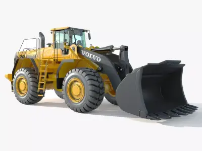 Volvo L350F Wheel  Loader 3D model