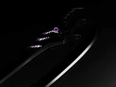Sword of Darkness 3D Model Low-poly 3D model