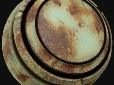Painted Metal Substance Smart Materials Vol 2  Texture