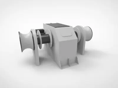 Winch Machine 3D print model
