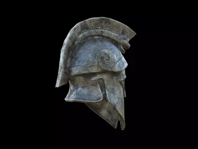 ancient helmet 3D model